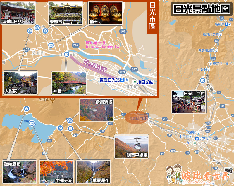 【日光一日遊2025】日光景點行程、交通美食全攻略！世界遺產二社一寺巡禮