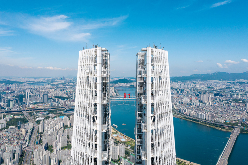 【首爾】樂天世界塔Seoul Sky：全球第三高觀景台！門票美食＆附近景點攻略