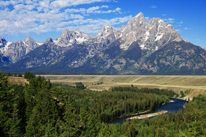 ［遊記篇］ 大提頓國家公園：連綿山峰鬼斧神工☆Grand Teton National Park