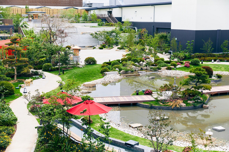 【大阪】空庭溫泉：關西最大溫泉樂園！穿浴衣泡湯屋，岩盤浴也享