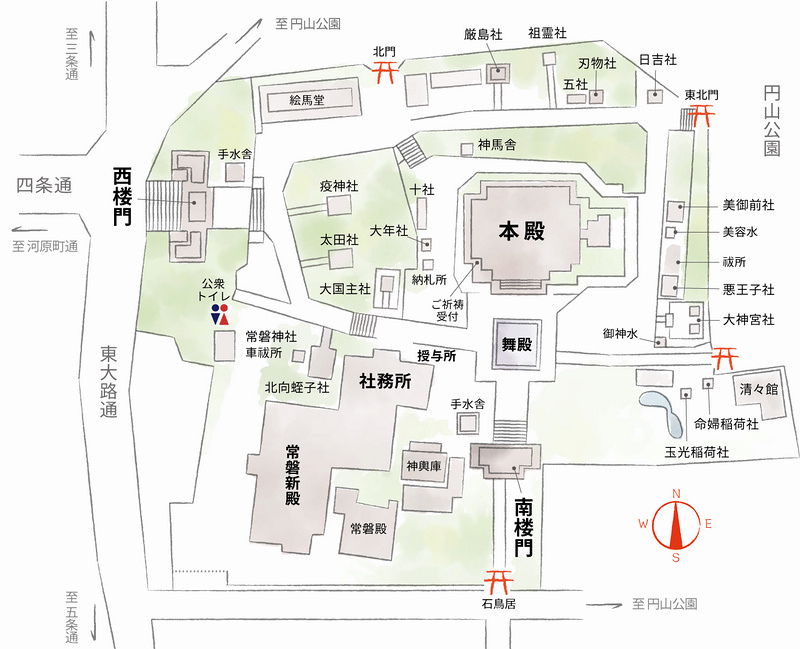 【京都】八坂神社：總本社地位非凡！祇園祭舉辦地＆結緣變美聖地