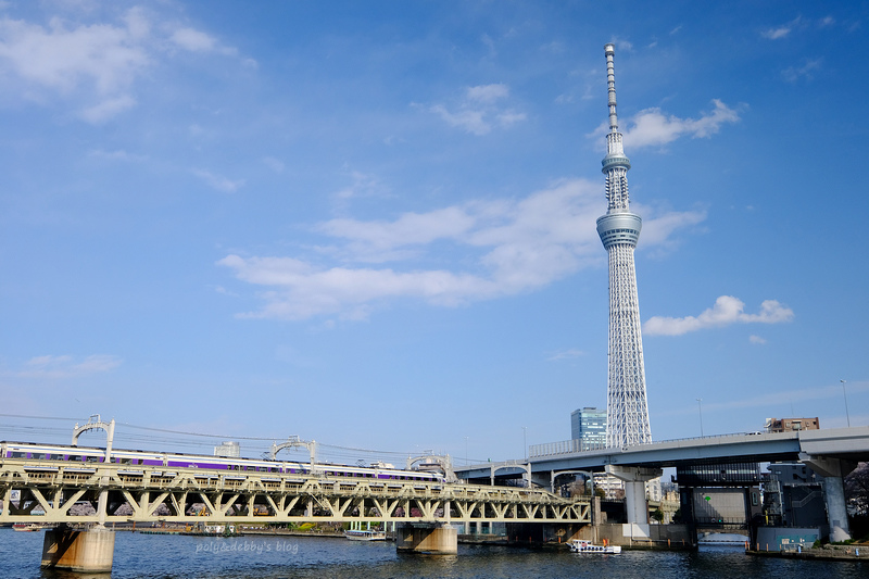 【東京】隅田川＆隅田公園櫻花：遊船夜景超浪漫＆花火大會也是必