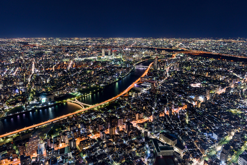 晴空塔夜景