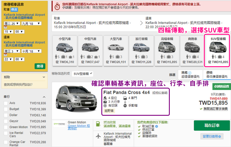 【冰島租車推薦】中文比價超簡單！冰島自駕注意事項、保險＆事故